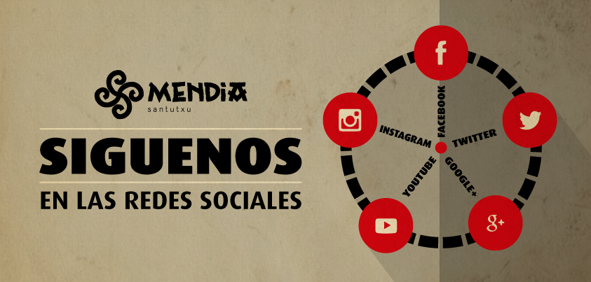 Mendia Santutxu - Siguenos en las Redes Sociales